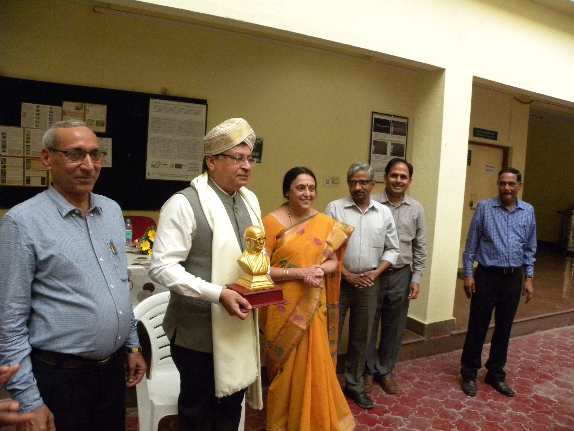 Visit of Dr. P. K. Chakrabarthy, ADG (PP & Biosafety) on  1 st March  2019 at ICAR-NBAIR