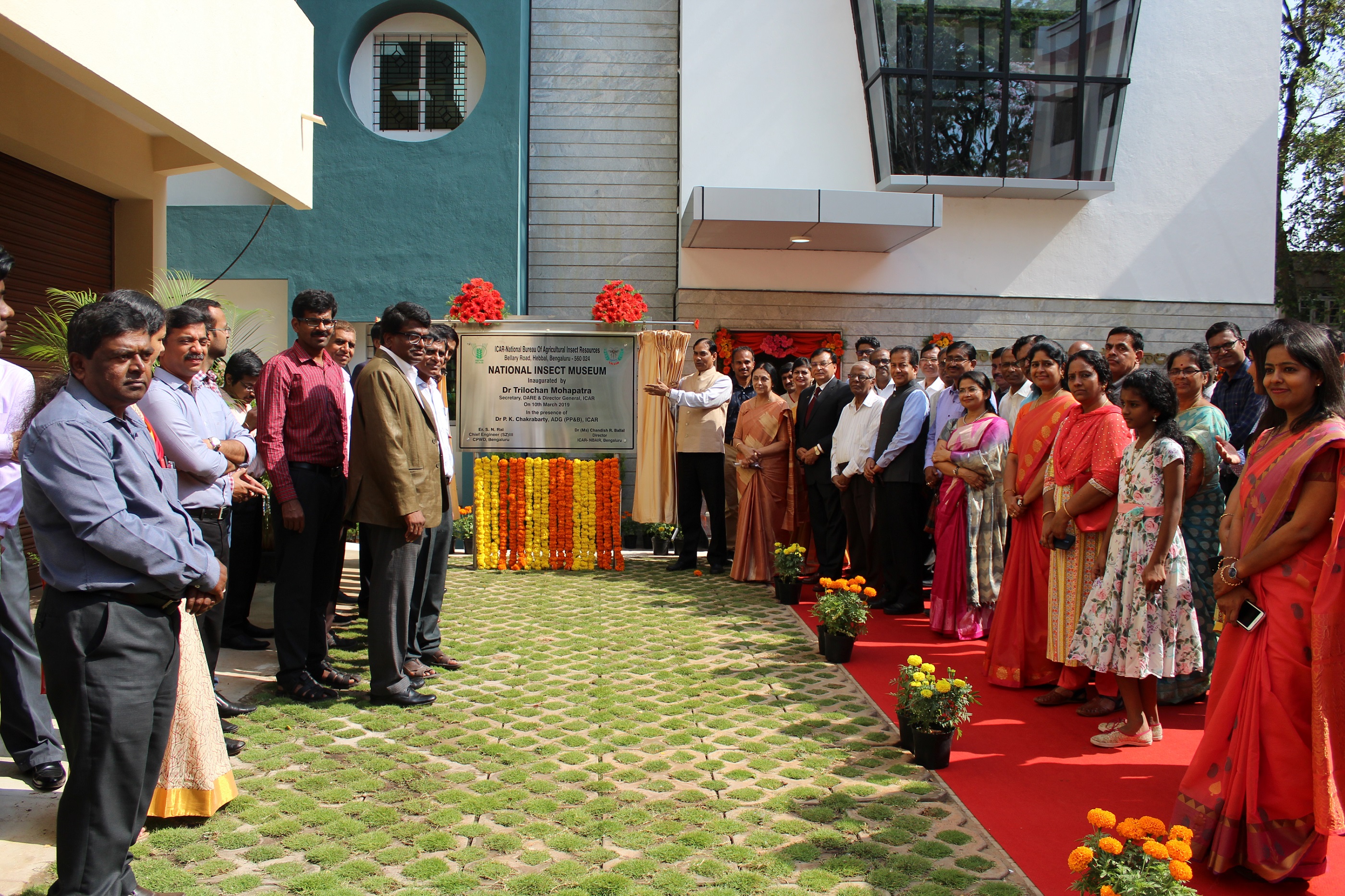ICAR-NBAIR Insect Museum Inaguaration on 10 MAR 2019