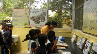 School children visit to Insectarium, NBAIR, Bengaluru on 6.9.2019