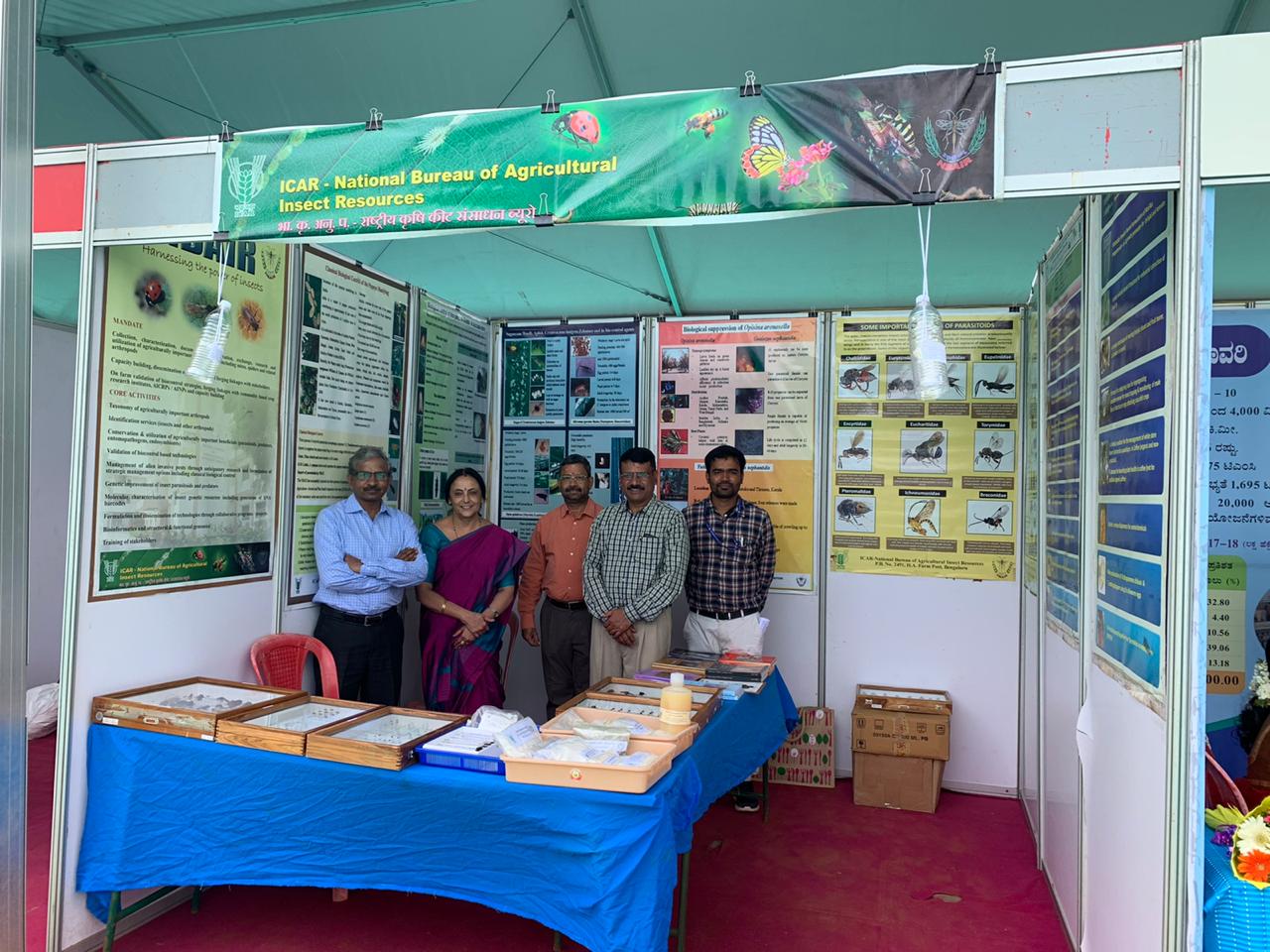 ICAR-NBAIR participated in “Krishimela - 2019” held at UAS, Bengaluru from 24th to 27th October, 2019