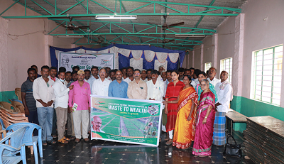 Swachhata Campaign on ‘Waste to Wealth’ at ICAR-NBAIR, Bengaluru during October 2021