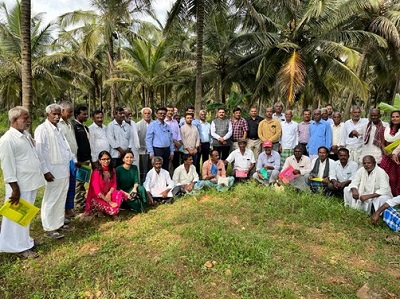 Famer’s meet at Nagathihalli, Mandya district, Karnataka