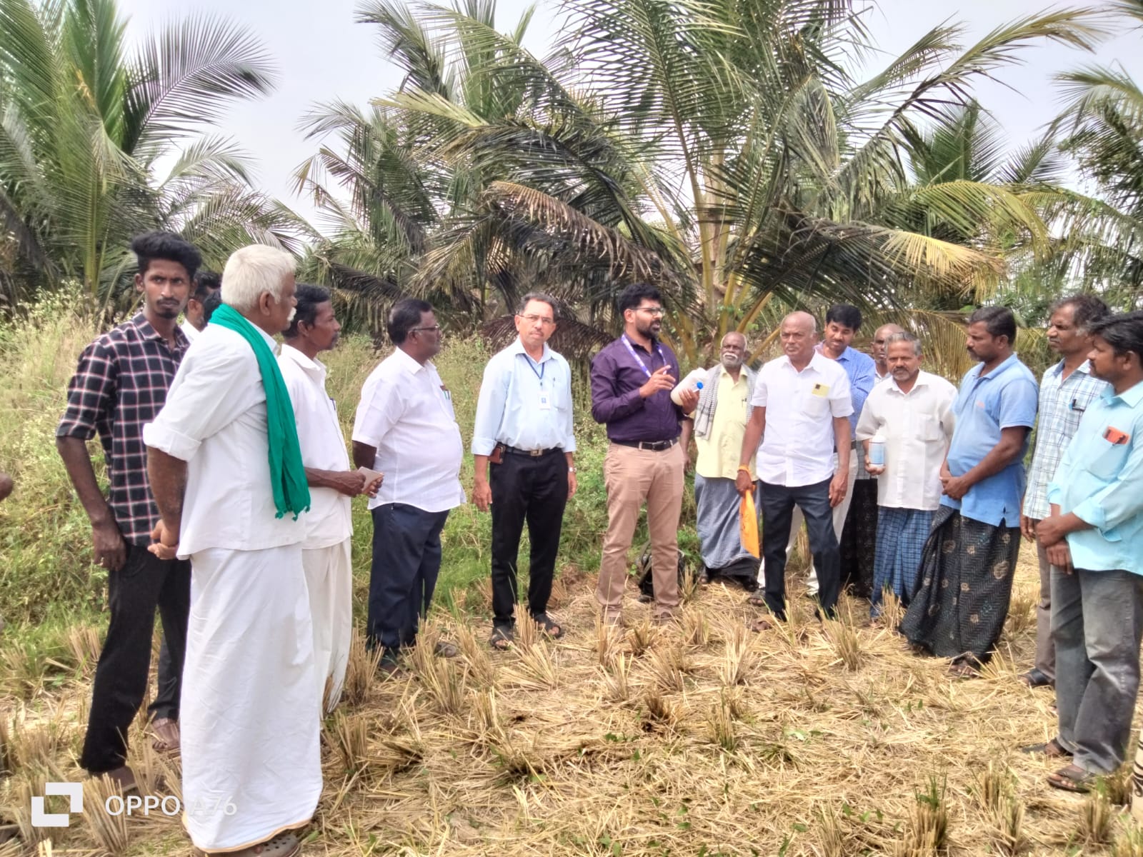 Training-cum-demonstration on Biological Control of Invasive Whiteflies 