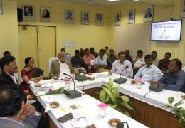 Visit of Union Minister for State Shri Parshottam Khodabhai Rupalaji to ICAR-NBAIR